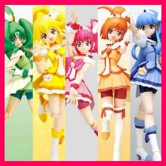 S.H.Figuartsスマイルプリキュア!キュアハッピー 他☆可動式フィギュア