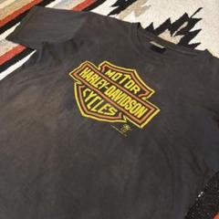 80’s Harley-Davidson Tシャツ ブラック 黒 ロゴTee