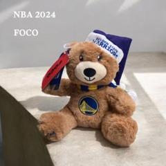 新品✨2024 NBA ゴールデンステート　バスケ　foco グッズ　ぬいぐるみ