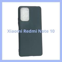 Xiaomi Redmi Note 10 スマホ ケース シリコン ブラック
