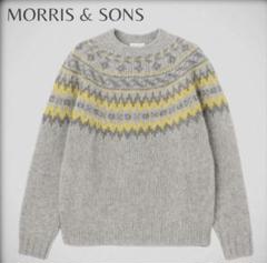 MORRIS & SONS ノルディック柄セーター F 2025年最新】モリスアンドサンズ ノルディックの人気アイテム
