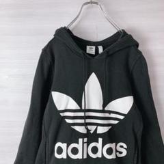 adidas トレフォイル　フーディ　パーカー　古着