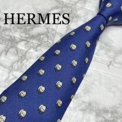 エルメス HERMES ネクタイ パンダ スーツ シャツ カフス