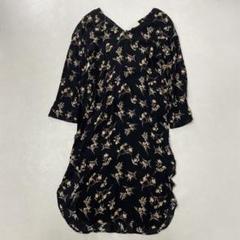 TODAYFUL バックツイストドレス 花柄 ワンピース レーヨン