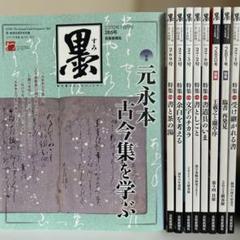 墨 9冊 芸術新聞社 書を楽しくする雑誌 書道 - メルカリ