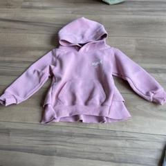 ツユ ピンクパーカー SEQUENZ（シークエンズ）】sqnz washed wappen zip p/k