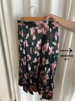 De bon coer ドゥボンクール　花柄シフォンブラウス　イタリア製生地 De bon coer ドゥボンクール 花柄シフォンブラウス イタリア製