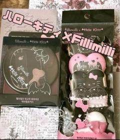 【新品未開封】フィリミリ　キティ　キーリング　2個セット Qoo10] fillimilli [25SS/New]ハローキティ 天使と : メイク小物