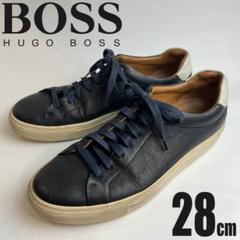 新品未使用 HUGO BOSS スムースレザースニーカー サイズ43