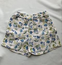 Samansa Mos2 Lagom 接触冷感 花柄ハーフパンツ 130サイズ