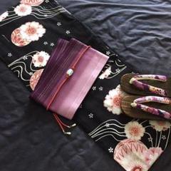 ★凛々 百花繚乱 桜に小手毬★ 新品 高級生地 大人ゆかた 3点 浴衣セット