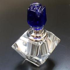【クリスタル】香水瓶アトマイザー ヴィンテージ雑貨 パフューム パルファム