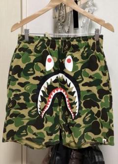 A Bathing Ape カモフラージュ シャークセット L，M A BATHING APE BAPEエイプ シャーク カモフラ セットアップ