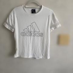 adidas ホワイト テニスTシャツ M