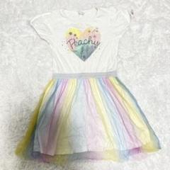 【訳あり‼️】 cestgeant Tシャツ 白 チュール ユニコーン 130