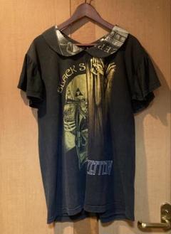 77circa リメイク アシンメトリー オーバープリント Tシャツ 77circa リメイク アシンメトリー オーバープリント Tシャツ