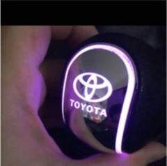 光るシフトノブ TOYOTA