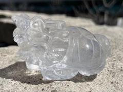 【財運・商売繁盛・仕事運・ご縁・浄化】水晶⭐️大ロングイ⭐️ライモナイト共生