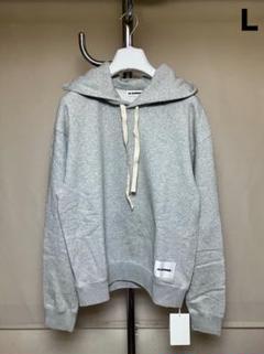 JIL SANDER+ 23ss ロゴパーカー グレー 定番モデル JIL SANDER - 新品 XL JIL SANDER 23ss ロゴパーカー グレー