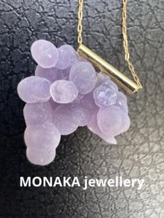 Monaka jewelry♡ピアス♡K18YG♡アメジスト♡片耳ピアス♡ Monaka jewelry♡ピアス♡K18YG♡アメジスト♡片耳ピアス♡