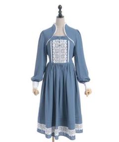 axes femmekawaii プランタンワンピース ブルー プランタンワンピース | kawaii | axes femme online shop