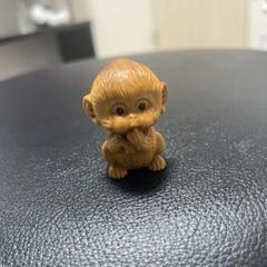 手のひらサイズ 4.5cm 猿のフィギュア 干支 小動物 置物 開運グッズ 招福