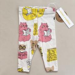 未使用 mini rodini ミニロディーニ パンツ ボトムス セール】mini rodini / 音符刺繍デニムショーツ（その他パンツ
