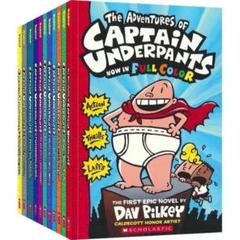 新品 Captain Underpants 14冊セット英語絵本　洋書 新品 Captain Underpants 14冊セット英語絵本 洋書 音声あり