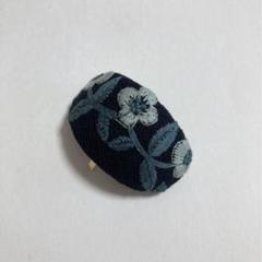 ミナペルホネン　ポニーフックhandmade flower crownチャコール