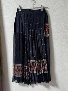 sacai プリーツラップスカート チェック sacai - 美品 サカイ Sacai スカート ラップスカート プリーツ
