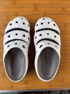 KEEN クロッグサンダル ホワイトラメ　キーンヨギ　28
