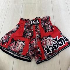 ⭐︎RAJA ムエタイパンツ【Red tiger Mサイズ】 tokyo-muaythai_raja-2s-swr