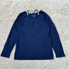 カットソー トップス　長袖 ロンT 鍵編み紐 かわいい 　レディース