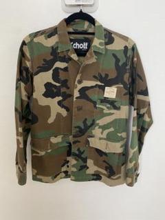 schott カモフラ カバーオール Schott ショット ミリタリーカモ柄ジャケットカバーオール迷彩柄