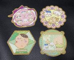 ちいかわ キラキラダイカットステッカーグミ リボン 集合 蜂