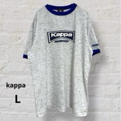 2114【カッパ】半袖Tシャツ ロゴ入り Lサイズ スポーツ サッカー ラフのサムネイル