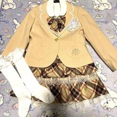 美品 ナカノヒロミチ フォーマルドレスセット 130