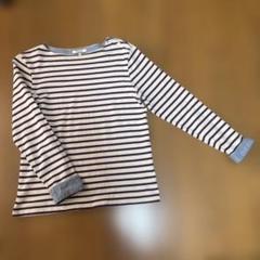 AIGLE ストライプ 長袖Tシャツ M