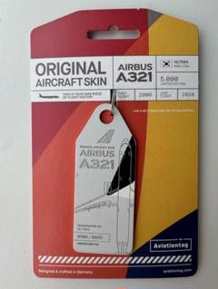 Asiana Aviationtag 3色 A321-100HL7594 Aviationtag Asiana Airbus A321 - HL7594 Edition