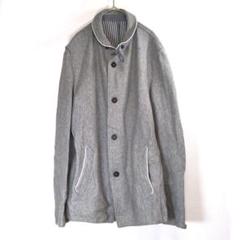 【キクチタケオ】ジャケットコート　メンズ　グレー　2XL