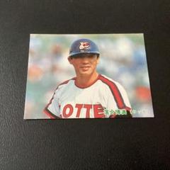 カルビー85年　ルーキーカード　落合（ロッテ）No.71　プロ野球カード