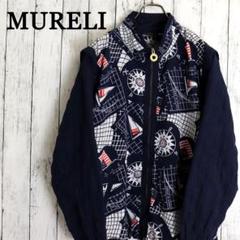 MURELI　2WAYプリントジャケット　脱着式キルティング袖　ベストにもなる！