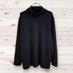 O1031【クロッシー】長袖タートルネック（4L）プルオーバー 無地 着回し