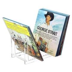 クリアビニール　レコードスタンドホルダー コレクションレコード