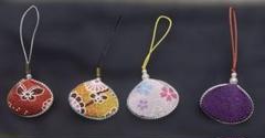 ハンドメイド 貝殻 ストラップ