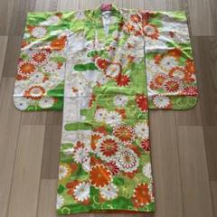 むーむん　七五三　着物　七歳　刺繍　花柄　アンティーク　昭和レトロ むーむん様専用 七五三 着物 七歳 刺繍 花柄 アンティーク 昭和