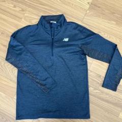 New balance ハーフジップロングTシャツ Lサイズ