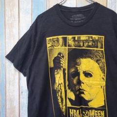 MT☆ハロウィン☆ムービーTシャツ☆ホラー☆ブギーマン☆黒T☆メキシコ製☆L