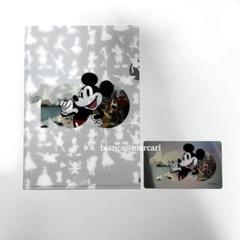 ディズニー 100周年 B6 クリアファイル ミニカード ミッキー