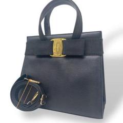 最終お値下げ⭐︎フェラガモ☆ヴェラ２ＷＡYハンドバッグ リザード型押しバッグ 2025年最新】Salvatore Ferragamo レディース ハンドバッグの